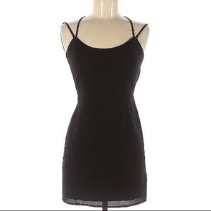TOBI Black Sleeveless Blouse Dress Size Small